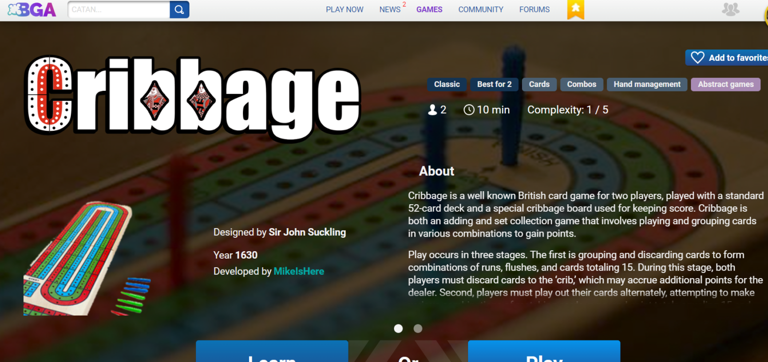 February 10 Cribbage Day National Cribbage Day 02102024 1536x725 